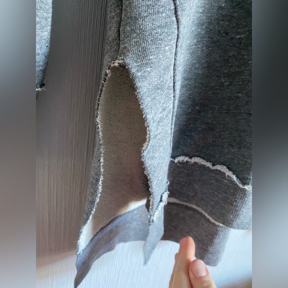 Sol ángeles café societe gray sweatshirt - Picture 7 of 8